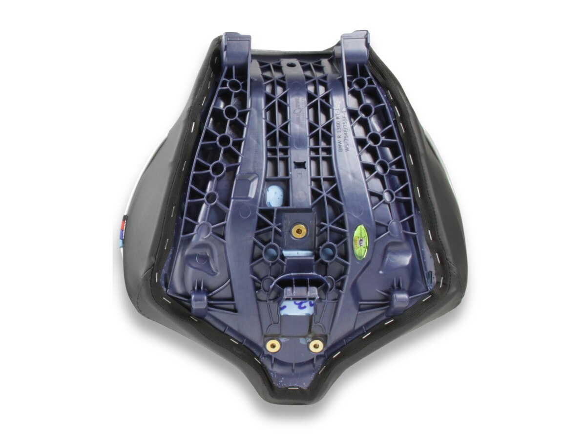 Check out Sargent's latest cycle gear for the 2026+ BMW R 1300 RT - lightweight PolyTech seat pan ready to install - low version, CFX, all black.